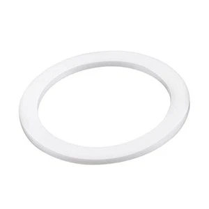 PTFE Flat Washers 45mm OD 35mm ID 2mm Thick Flange Gasket, White Pack of 10 - Picture 1 of 6