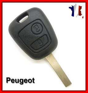 Coque Clé Pour Peugeot 107 207 307/Citroen C1 C2 C3 C4 C5/Toyota Aygo + Lame 7mm - Picture 1 of 2