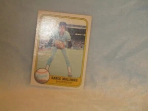 Rance Mulliniks Kansas City Royals, Shortstop, Fleer 1981 #48 - Picture 1 of 2