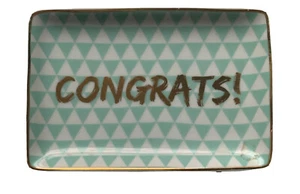 Neu im Karton kleines Let's Party Congrats Tablett von Rosanna NEU kostenloser Versand - Bild 1 von 4