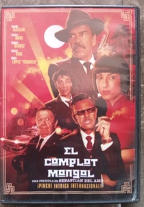 EL COMPLOT MONGOL, MOVIE BY SEBASTIAN DEL AMO, 2019 MEXICAN DVD, THRILLER - Picture 1 of 3