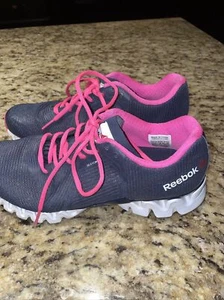 reebok 3d Exofilm zigtech black/pink 7.5 Ladies - Picture 1 of 6