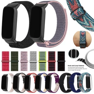 Ersatzband Leder/Nylon Uhrenarmband Für Fitbit Luxe Watch Armband Wristband Neu - Picture 1 of 31