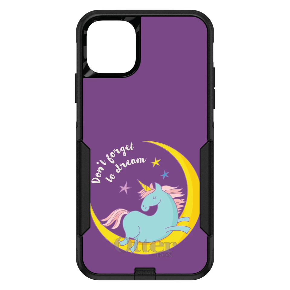OtterBox Commuter for Apple iPhone (Pick Model) Unicorn Moon Don't Forget Dream - Image 1 of 1