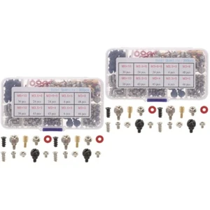 2 Sets Computer Host Screw Kit Hard Drive Mounting Screws Desktop Installation - Photo 1/12