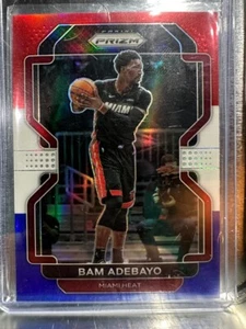 Panini Prizm #228 Bam Adebayo 2021-22 rojo blanco azul Prizm - Imagen 1 de 2