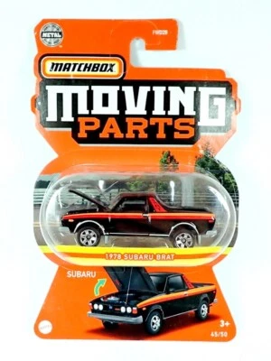 2023 MATCHBOX / No. 45 1978 Subaru BRAT (Black) / MOVING PARTS. - Image 1 of 2