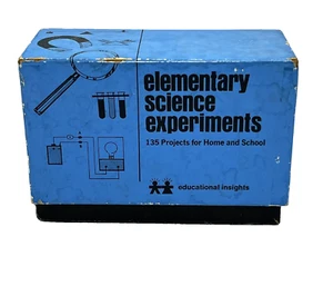 1974 Educational Insights Elementary Science Experiments 135 Projects #9105 Rare - Bild 1 von 11
