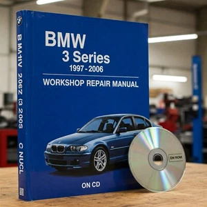 BMW 3 Series 1997 - 2006 Workshop Manual Service Repair Guide on CD - Picture 1 of 1