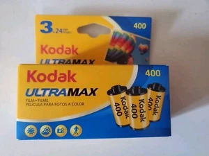 Kodak Ultra Max 400 Speed 3x24 Exposure Versatility 35mm Film Exp 09/2021 Sealed - Picture 1 of 5