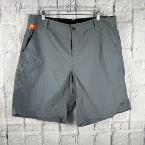 HOWLER BROTHERS Shorts Mens 38 Gray Nylon 10" Board Outdoor Hiking Casual Sh111 - Picture 1 of 11