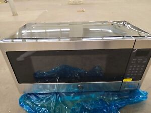 GE Profile 1.1 Cu. Ft. Stainless Steel Microwave Oven PEM31SFSS bended from ....