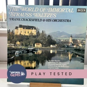 Frank Chacksfield Orchestra - The World Of Immortal Strauss Waltzes 12" Vinyl LP - Picture 1 of 5