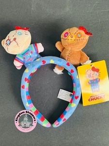 Universal Studios Halloween Horror Nights Hello Kitty Chucky Hami-Kuma Headband - Picture 1 of 2