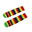 Children Rainbow Striped Socks Cute Boys Girls Kids Cotton Sock Gifts Trend Soft