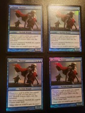X4 Lullmage Mentor FOIL Zendikar LP Blue Rare MAGIC THE GATHERING CARD