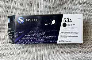 NEW Genuine HP LASERJET 53A Black Toner Print Cartridge Q7553A - Picture 1 of 6