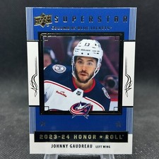 2023-24 Upper Deck Series 1 Johnny Gaudreau Honor Roll Columbus Blue Jackets