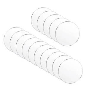 15 Stück Acrylscheibe klar rund Acrylscheiben Basteln Kreis Rohlinge - Bild 1 von 10