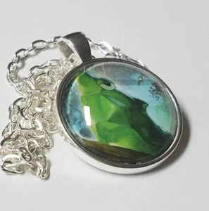 Metapod Pendant - Up-cycled Pokemon Card Necklace - Picture 1 of 5