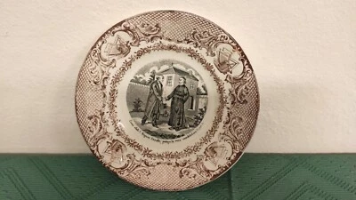 Piatto Società ceramica italiana - Giro elettorale - da collezione - Immagine 1 di 4