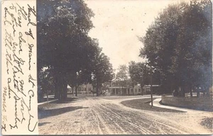 RPPC Burlington Vermont Town Street Scene 1905 - Picture 1 of 2