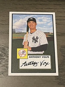 2025 Topps Heritage 25 aniversario Anthony Volpe #H25-1 New York Yankees - Imagen 1 de 2