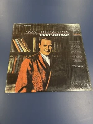 EDDY ARNOLD I Want To Go With You RCA Victor LSP-3507 VG+ Vinyl Record Shrink - Image 1 of 4