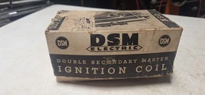 Ford 36-52 Chevy32-52 Merc 36-41 DMS 12 Volt MASTER Vintage IGNITION COIL NOS - Picture 1 of 23