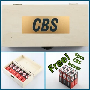 CBS Storage Wooden Box for Vacuum Tube free tube boxes for 5687 12AX7 12AT7 6X4 - Picture 1 of 11