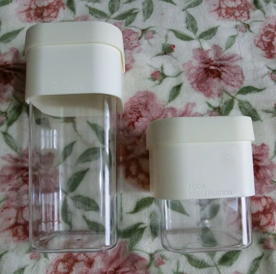 Cook's Essentials 2er Set vertikal höhenverstellbare Behälter - Bild 1 von 2