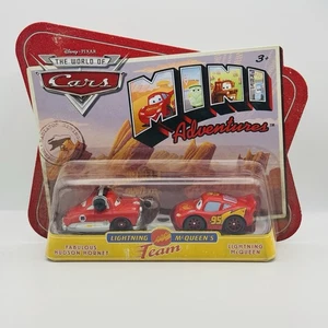 Disney Pixar Cars - Mini Adventures McQUEEN & HUDSON - Lightning McQueen’s Team - Picture 1 of 1