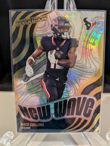 2025 Panini Revolution - New Wave Nico Collins #21 - TEXANS  - Bild 1 von 2