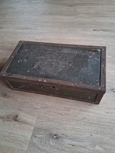 Munitionskiste Wehrmacht oder Werkzeugkasten originalzustand - Bild 1 von 19