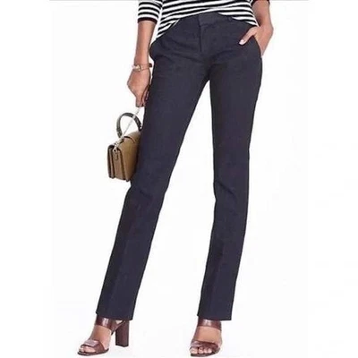 Banana Republic Logan 深洗牛仔裤女式 16 短 — 第 1/4 张图片