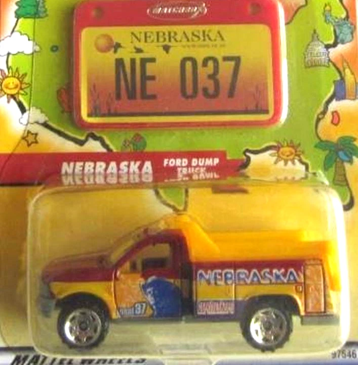 Camión mudo Matchbox Through America 50h serie BD NEBRASKA FORD MODELO DIORAMA DIFÍCIL DE ENCONTRAR Foto 1 de 4