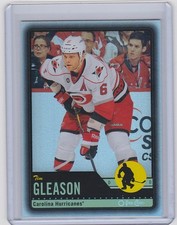 2012-13 O-PEE-CHEE TIM GLEASON OPC BLACK RAINBOW SP /100 #27 HURRICANES