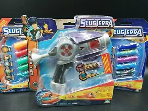 SET 3 SLUGTERRA Figur BLAKK Blaster Ecto 2 Kugel Firestorm Jakks Pacific - Bild 1 von 4
