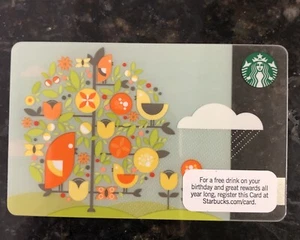 Starbucks USA Tree Of Life 2010 Gift Card Neu Selten Rarität Glossy Plastic - Bild 1 von 2