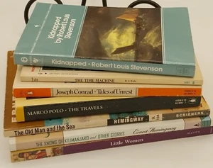 Bundle Of 8 Classic LITERATURE Books - Picture 1 of 8