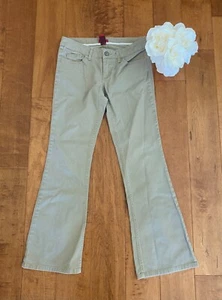 Genuine Dickies Tan Khaki Jeans Low-Rise Women's Size: 9 Stretch - Picture 1 of 6