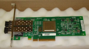 Qlogic QLE2562 8Gbit PCI-e DualPort FC with SFP 06T94G AJ764A 489191 584777 - Afbeelding 1 van 2