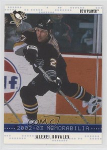 2002-03 ITG Be A Player Memorabilia Sapphire /100 Alex Kovalev Alexei #46