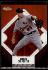 2006 Finest Topps Chris Carpenter St. Louis Cardinals #107 Base