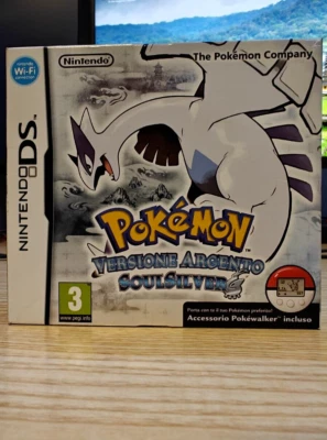 Pokémon Versione Argento SoulSilver | Nintendo DS COMPLETO con POKEWALKER | ITA - Immagine 1 di 4