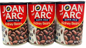 Joan Of Arc Dark Red Kidney Beans 15.5 oz (3 Pack) - Picture 1 of 1