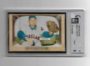 1955 BOWMAN EARLY WYNN #38 - GAI 9 MINT CLEVELAND INDIANS HOF - BV $600 - Picture 1 of 3