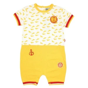 Frosch Baby Junge Lee Cooper. Farbe gelb. Baby Geschenk von 3 bis 24 m - Bild 1 von 4