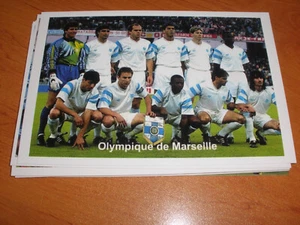 FOOTBALL PHOTO EQUIPE OLYMPIQUE DE MARSEILLE 1991 REPRODUCTION - Foto 1 di 1