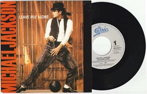 Michael Jackson LEAVE ME ALONE 45t 7" Vinyl Single Record Disc 1989 - Picture 1 of 2